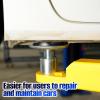 imageWEIZE 10000lbs 2 Post Car Lift with Double Point Release2 Post Overhead Auto Truck Tractor Lift for Repair Store