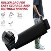 imageWEIZE 10x10 pop up Canopy Tent OneButton Push Setup Adjustable Height pop up Gazebo Instant Portable Shelter 4 Weight Bags Sun Shade for Events ampamp Camping Silver Coated TopRed