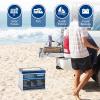 imageWEIZE 12V 100Ah BCI Group 24 LiFePO4 Lithium Battery with SelfHeating Function Builtin 100A BMS Up to 8000 Deep Cycles Perfect for RV Solar Marine Camping and Off Grid