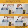 imageWEIZE 12V 100Ah Mini LiFePO4 Battery Builtin 100A Smart BMS Deep Cycle Lithium Iron Phosphate Battery Perfect for RV Solar Marine Trolling Motor Off Grid Applications Backup Sump PumpPack of 1