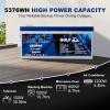 imageWEIZE 12V 100Ah Mini LiFePO4 Battery Builtin 100A Smart BMS Deep Cycle Lithium Iron Phosphate Battery Perfect for RV Solar Marine Trolling Motor Off Grid Applications Backup Sump PumpPack of 1