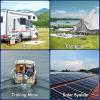 imageWEIZE 12V 100Ah Mini LiFePO4 Battery Builtin 100A Smart BMS Deep Cycle Lithium Iron Phosphate Battery Perfect for RV Solar Marine Trolling Motor Off Grid Applications Backup Sump PumpPack of 1