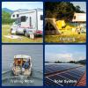 imageWEIZE 12V 100Ah Mini LiFePO4 Battery Builtin 100A Smart BMS Deep Cycle Lithium Iron Phosphate Battery Perfect for RV Solar Marine Trolling Motor Off Grid Applications Backup Sump PumpPack of 1
