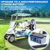 imageWEIZE 12V 100Ah Mini LiFePO4 Battery Builtin 100A Smart BMS Deep Cycle Lithium Iron Phosphate Battery Perfect for RV Solar Marine Trolling Motor Off Grid Applications Backup Sump PumpPack of 1
