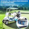 imageWEIZE 12V 100Ah Mini LiFePO4 Battery Builtin 100A Smart BMS Deep Cycle Lithium Iron Phosphate Battery Perfect for RV Solar Marine Trolling Motor Off Grid Applications Backup Sump PumpPack of 1