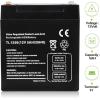 imageWEIZE 12V 9AH Battery Sealed Lead Acid Battery with F2 Terminals Rechargeable Replaces 12 Volt 8AH 10AH for Razor e200  e200s  e225  e300 APC UPS Computer Backup Power BX1300LCD 2 Pack5AH Battery