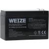 imageWEIZE 12V 9AH Battery Sealed Lead Acid Battery with F2 Terminals Rechargeable Replaces 12 Volt 8AH 10AH for Razor e200  e200s  e225  e300 APC UPS Computer Backup Power BX1300LCD 2 Pack9AH