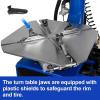 imageWEIZE 2HP Motor Tire Changer Wheel Changers Single Machine Rim Clamp 110V for ShopAuxiliary Arm Tire Changer