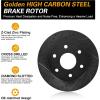imageWEIZE Front Truck ampamp Tow Brake Kit Carbon Fiber Ceramic Brake Pads ampamp DrilledSlotted Brake Rotors Replacement For Ford F150 F150 20102020 Expedition Lincoln NavigatorChevy Silverado 1500 9906 Black Front