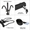 imageWEIZE Hitch Bike Rack Wobble Free Smart Tilting Folding Bicycle Car Racks for Standard Fat Tire and Electric Bike 2Bike 160 lbs Capacity 2inch Receiver2 Bike Rack Upgrate