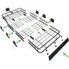 imageWEIZE Hitch Cargo Carrier Basket for SUV Truck  53x19 Inches 500LB Capacity with Waterproof Bag Net Strap Tightener Powder Coated for Durability Easy Installation for Camping and TravelROOF BASKET 64 with Bag