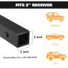imageWEIZE Hitch Cargo Carrier for SUV Truck  53x19 Inches 500LB Capacity with Waterproof Bag Net Strap Tightener Powder Coated for Durability Easy Installation for Camping and TravelHITCH BASKET 60 with Bag  Net  Straps