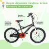 imageWEIZE Kids Bike 14 16 20Inch Children Bicycle for Boys Girls Ages 312 Years Old Rider Height 3562 Inch Coaster Brake Multiple Color OptionsBlack