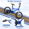 imageWEIZE Kids Bike14 16 20 Inch Children Bicycle for Boys Girls Ages 312 Years Old Rider Height 3260 Inch Coaster Brake Multiple Color OptionsBlue