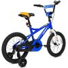 imageWEIZE Kids Bike14 16 20 Inch Children Bicycle for Boys Girls Ages 312 Years Old Rider Height 3260 Inch Coaster Brake Multiple Color OptionsBlue