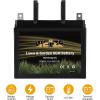 imageWEIZE Lawn Garden AGM Battery 12V 200CCA BCI Group U1 SLA Starting Battery for Lawn Tractors and Mowers Compatible with John Deere Toro Cub Cadet and CraftsmanU1200 CCA