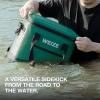 imageWEIZE Premium Deep Freeze Welded SoftSided Cooler 48H Ice Retention 24 Can Camping ampamp Beach Cooler HeavyDuty Waterproof TPU Exterior ampamp Seams CrushProof Insulation LeakProof Zipper GreenGreen