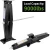 imageWEIZE RV Trailer Camper Stabilizer Leveling Scissor Jacks with Handle 24quot 9000lbs Set of 49000 lbs4P