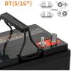 imageWeize 8V Golf Cart Battery 182AH BCI Group GC8 High Capacity ampamp Maintenance Free Deep Cycle AGM Scrubber Battery1 Pack
