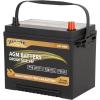 imageWeize Platinum AGM Battery BCI Group 24F Automotive Battery 120RC 710CCA 36 Months Warranty Dimensions 1075quot L x 681quot W x 898quot HGroup Size 24F