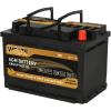 imageWeize Platinum AGM Battery BCI Group 24F Automotive Battery 120RC 710CCA 36 Months Warranty Dimensions 1075quot L x 681quot W x 898quot HGroup Size 48
