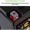 imageWeize YTZ7SBS Sealed Maintenance Free AGM Battery Replacement YTZ7S Compatible with Honda TRX450ER TRX450R ATV Motorcycle BattieresYTX14