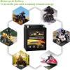imageWeize YTZ7SBS Sealed Maintenance Free AGM Battery Replacement YTZ7S Compatible with Honda TRX450ER TRX450R ATV Motorcycle BattieresYTX14AH