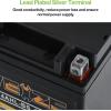 imageWeize YTZ7SBS Sealed Maintenance Free AGM Battery Replacement YTZ7S Compatible with Honda TRX450ER TRX450R ATV Motorcycle BattieresYTX14AHL