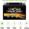imageWeize YTZ7SBS Sealed Maintenance Free AGM Battery Replacement YTZ7S Compatible with Honda TRX450ER TRX450R ATV Motorcycle BattieresYTX4L