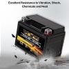 imageWeize YTZ7SBS Sealed Maintenance Free AGM Battery Replacement YTZ7S Compatible with Honda TRX450ER TRX450R ATV Motorcycle BattieresYTX4L