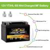 imageWeize YTZ7SBS Sealed Maintenance Free AGM Battery Replacement YTZ7S Compatible with Honda TRX450ER TRX450R ATV Motorcycle BattieresYTX4L