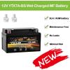 imageWeize YTZ7SBS Sealed Maintenance Free AGM Battery Replacement YTZ7S Compatible with Honda TRX450ER TRX450R ATV Motorcycle BattieresYTX7A