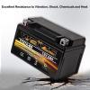 imageWeize YTZ7SBS Sealed Maintenance Free AGM Battery Replacement YTZ7S Compatible with Honda TRX450ER TRX450R ATV Motorcycle BattieresYTX7A