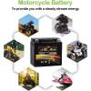 imageWeize YTZ7SBS Sealed Maintenance Free AGM Battery Replacement YTZ7S Compatible with Honda TRX450ER TRX450R ATV Motorcycle BattieresYTZ7S