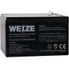 imageWEIZE 12 Volt 12 Ah Rechargeable Battery with F2 Terminals Sealed Lead Acid SLA AGM Deep Cycle Battery Replaces BP1212GP12120GS12V12AH6DW12