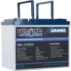 imageWEIZE 12V 100Ah BCI Group 24 LiFePO4 Lithium Battery with SelfHeating Function Builtin 100A BMS Up to 8000 Deep Cycles Perfect for RV Solar Marine Camping and Off Grid