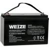 imageWEIZE 12V 100Ah Deep Cycle Battery Group Size 31 Battery for RV Solar Camping Cabin Marine and OffGrid System 1150A Max Discharge Current 3 SelfDischarge Rate