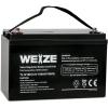 imageWEIZE 12V 35AH Deep Cycle Battery for Scooter Pride Mobility Jazzy Select Electric Wheelchair Set of 2100Ah battery