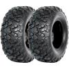 imageWEIZE All Terrain ATV Tires Front 25x812 6PR 2058012 25quot 25x8x12 UTV Tire Set of 2251012P332