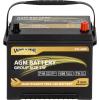 imageWeize Platinum AGM Battery BCI Group 24F Automotive Battery 120RC 710CCA 36 Months Warranty Dimensions 1075quot L x 681quot W x 898quot HGroup Size 24F