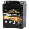 imageWeize YTZ7SBS Sealed Maintenance Free AGM Battery Replacement YTZ7S Compatible with Honda TRX450ER TRX450R ATV Motorcycle BattieresYTX14AHL