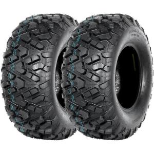 imageWEIZE All Terrain ATV Tires Front 25x812 6PR 2058012 25quot 25x8x12 UTV Tire Set of 2251012P332