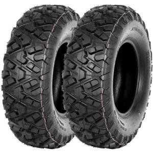 imageWEIZE All Terrain ATV Tires Front 25x812 6PR 2058012 25quot 25x8x12 UTV Tire Set of 225812P332