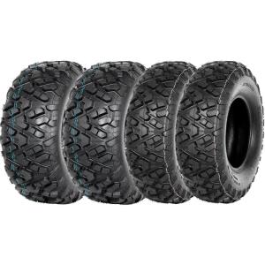 imageWEIZE All Terrain ATV Tires Front 25x812 6PR 2058012 25quot 25x8x12 UTV Tire Set of 225x81225x1012P332