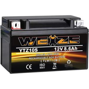 imageWeize YTZ7SBS Sealed Maintenance Free AGM Battery Replacement YTZ7S Compatible with Honda TRX450ER TRX450R ATV Motorcycle BattieresYTZ10S