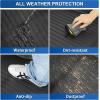 imageWeize Floor Mats Fit for Tesla Model 3 Highland 2025 2024 TPE All Weather Cargo Liner Floor Mats and Cargo Trunk Mats Accessories Front Rear Cargo Mat Full Set