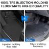 imageWeize Floor Mats ampamp Cargo Liners Fits Tesla Model Y 5Seat 2021 2022 2023 2024 All Weather TPE Floor Mats and Cargo Trunk Mats Accessories Set of 6 Mats Not Fit 7Seat