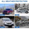 imageWeize Floor Mats and Cargo Liners for Honda CRV 2023 2024 2025 2026 Include CRV Hybrid Models All Weather Car Trunk Mat Upper Position 1st ampamp 2nd Row ampamp Trunk Liner Full Set