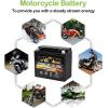imageWeize YTX30LBS Battery Replacement Yuasa YIX30L Motorcycle Battery  Factory Sealed  Maintenance Free  High Performance ETX30L BS For Harley Davidson Polaris SportsmanYTX20HL