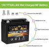 imageWeize YTX30LBS Battery Replacement Yuasa YIX30L Motorcycle Battery  Factory Sealed  Maintenance Free  High Performance ETX30L BS For Harley Davidson Polaris SportsmanYTX20L
